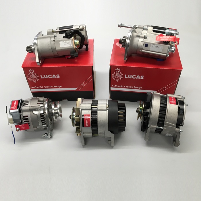 Lucas Classic starter motors & alternators - British made
