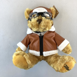 Teddy bear with flying jacket