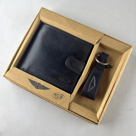 Morgan Wallet and keyring set
