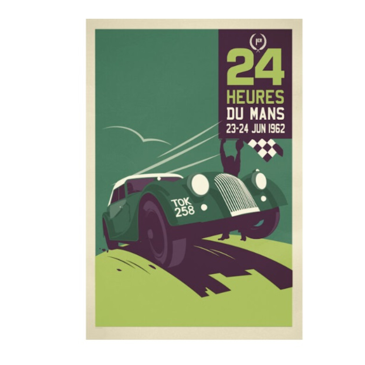 Large metal sign - Le Mans