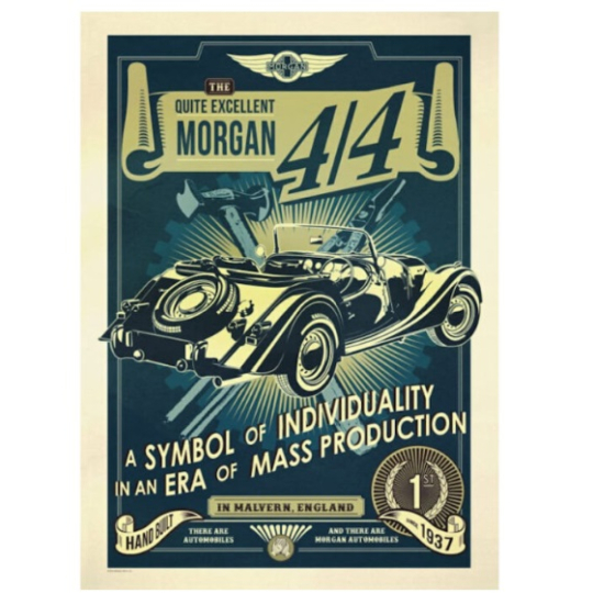 Large metal sign - Symbol of individuality