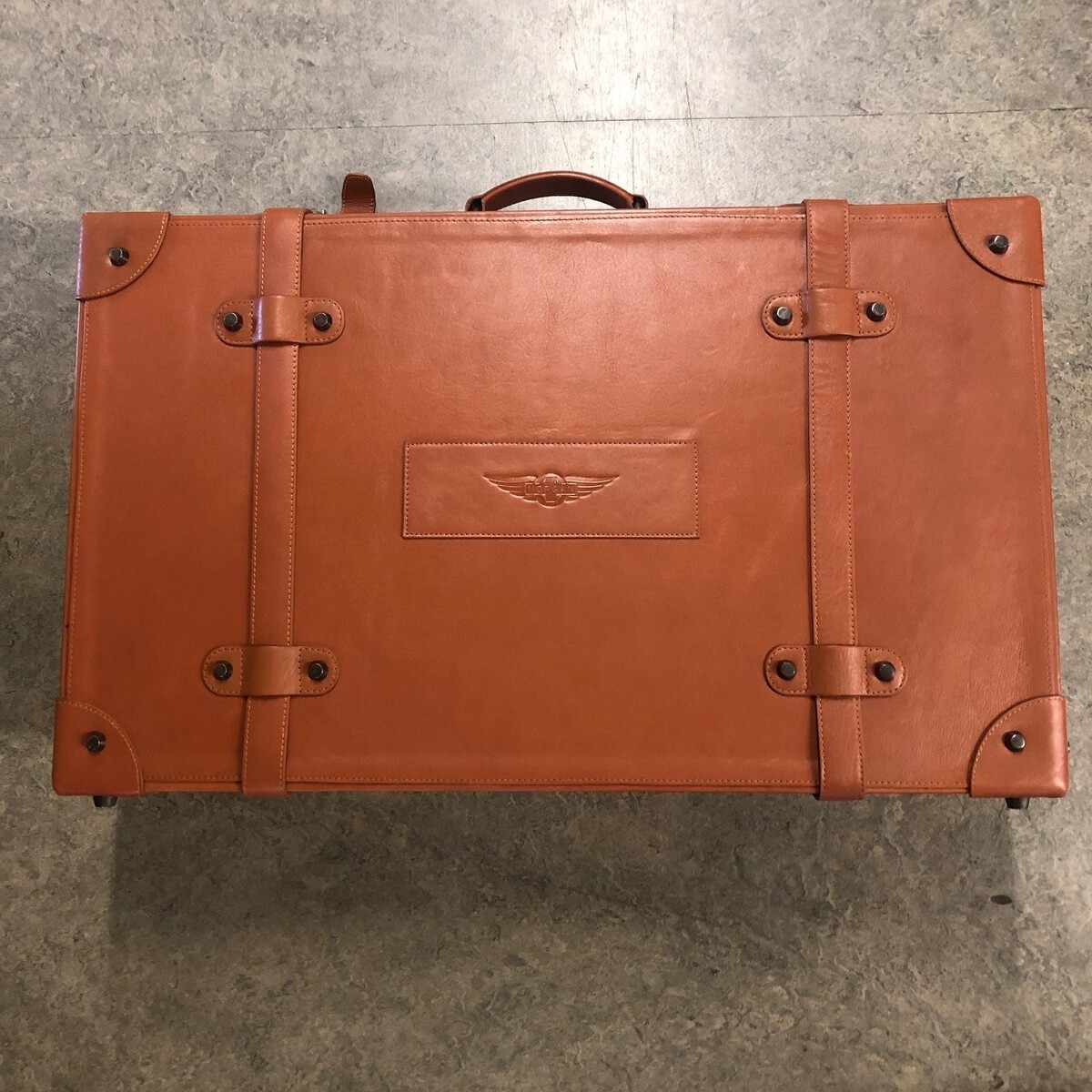 brown suitcase set