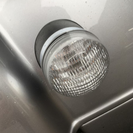 Front LED indicator lamp with clear lens for Plus Six and Plus Four BMW