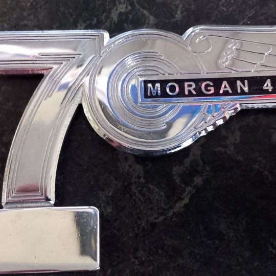 Morgan 4/4 70 wing badge