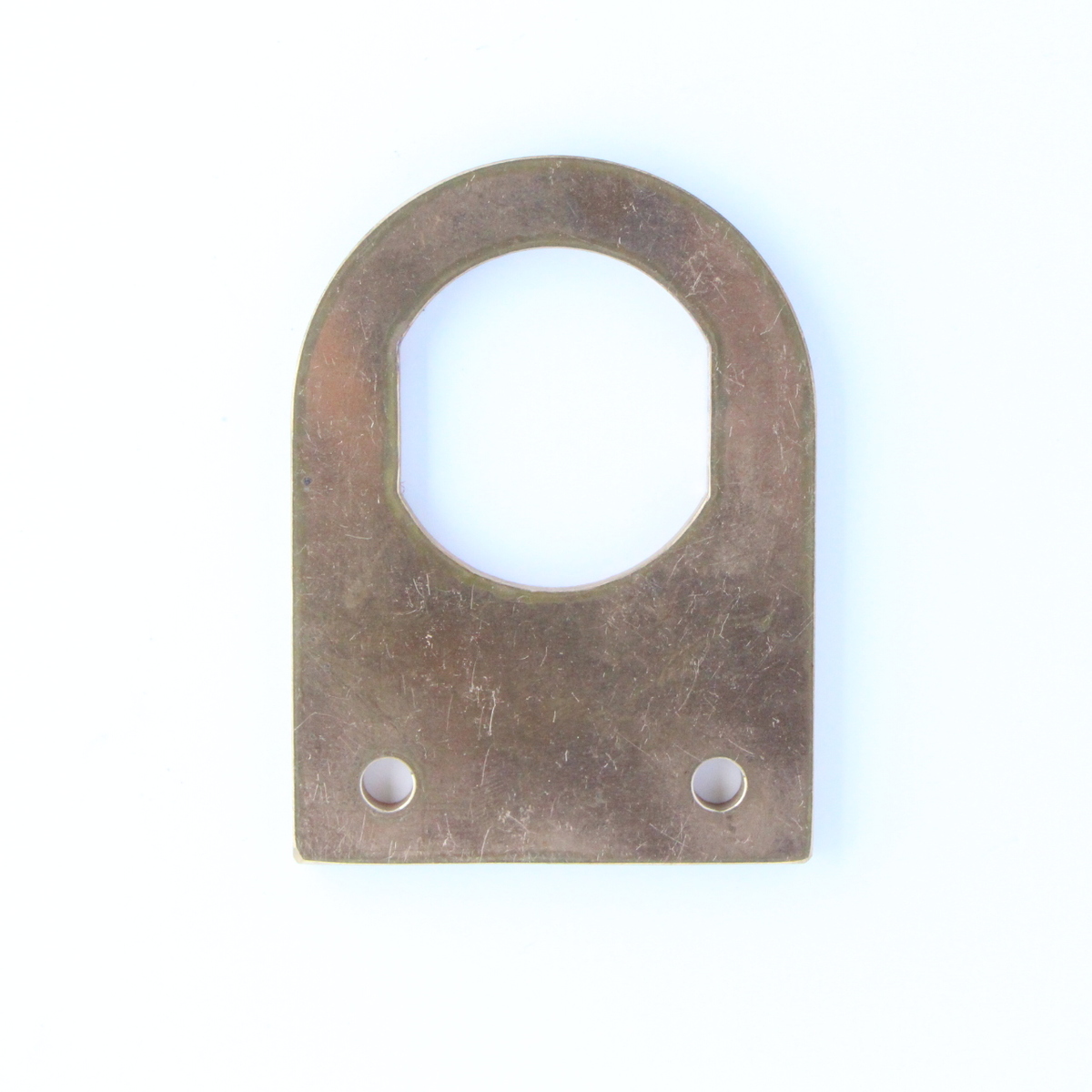 Damper blade bronze pad