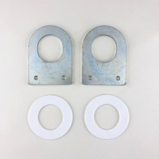 Damper blade washers zinc plated and ptfe washers, alternative to bronze pads