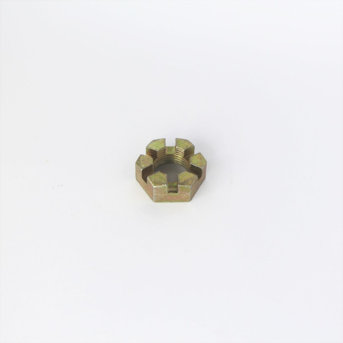 Stub axle castellated nut 4/4 & +4 (front)