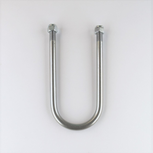 Axle 'U' bolt - plain (for 5 or 6 leaf spring) - zinc plated. There is a long...