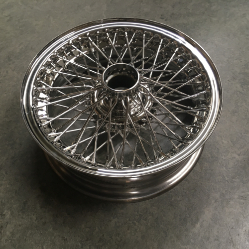 New wire wheel - stainless steel 4/4 72s new