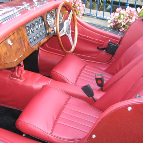 Leather trim kit for 2 seater