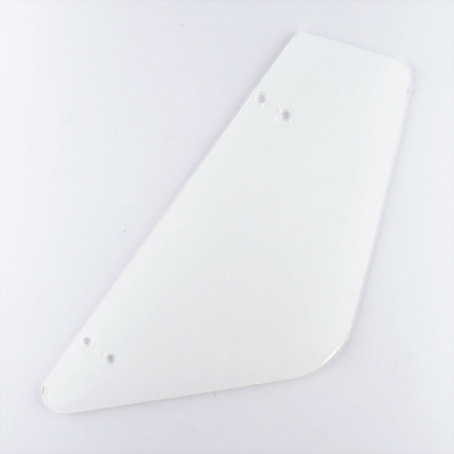 Wind deflector perspex only (state side)