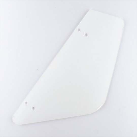 Wind deflector perspex only (state side)