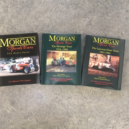 Trio of historic new Morgan books by Alderson & Chapman