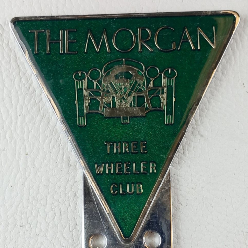 The Morgan Three Wheeler Club Badge