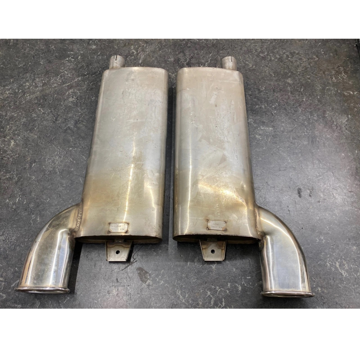 Morgan Aero 8 Series 1 rear exhaust silencers (used pair)