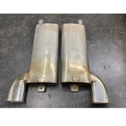 Morgan Aero 8 Series 1 rear exhaust silencers (used pair)