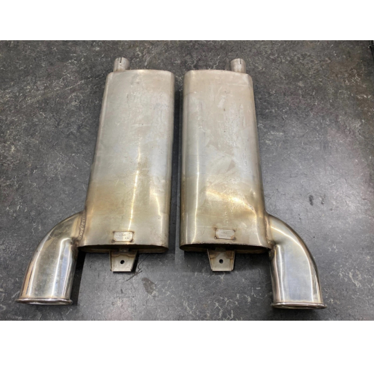 Morgan Aero 8 Series 1 rear exhaust silencers (used pair)