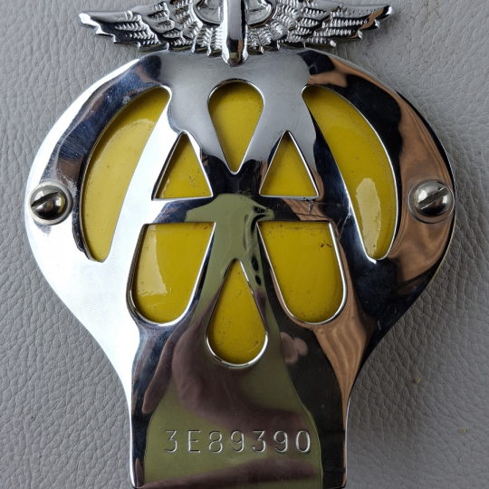 Original AA badge 1960s